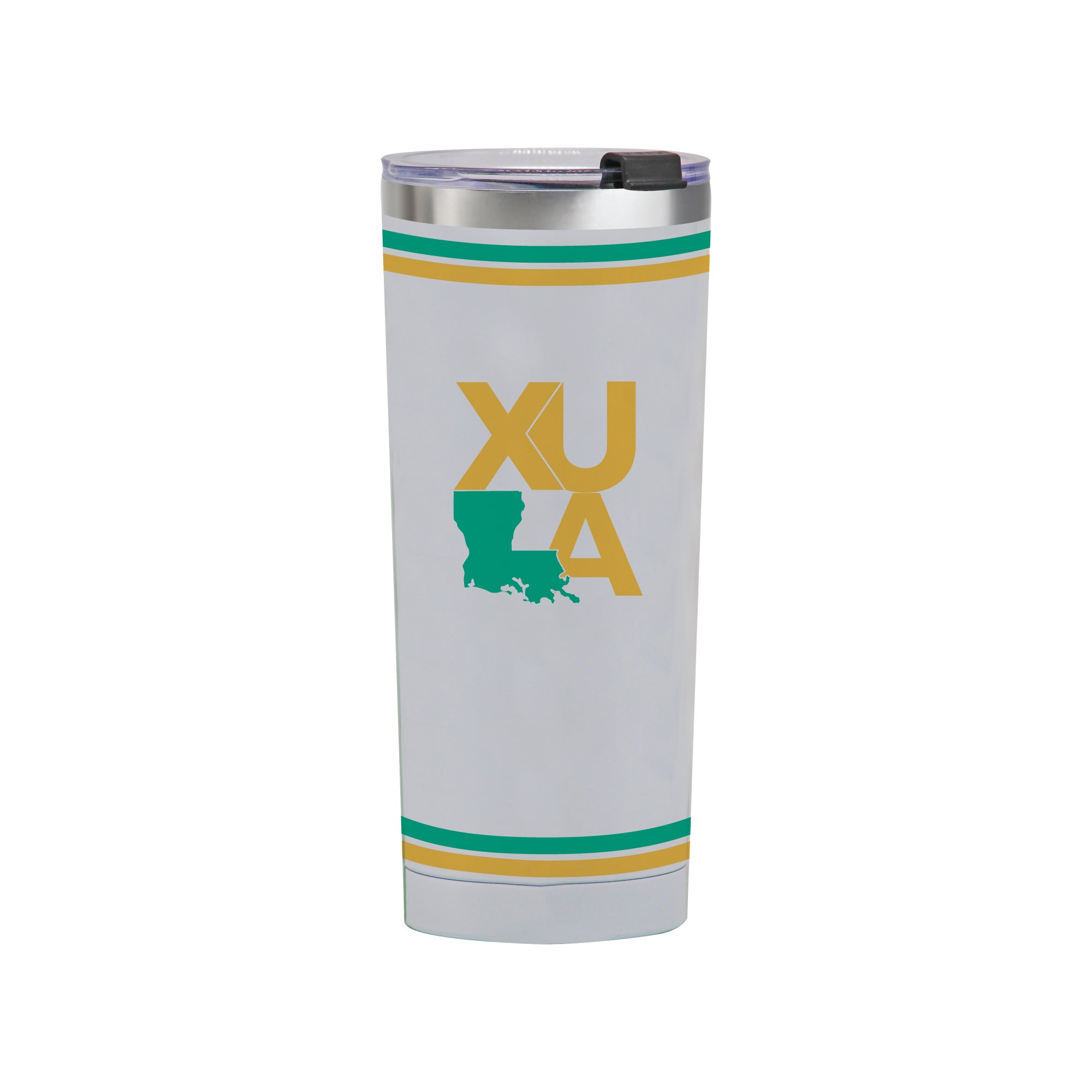 24oz Xavier Louisiana Gold Rush-Nuggets Alumni Tumbler