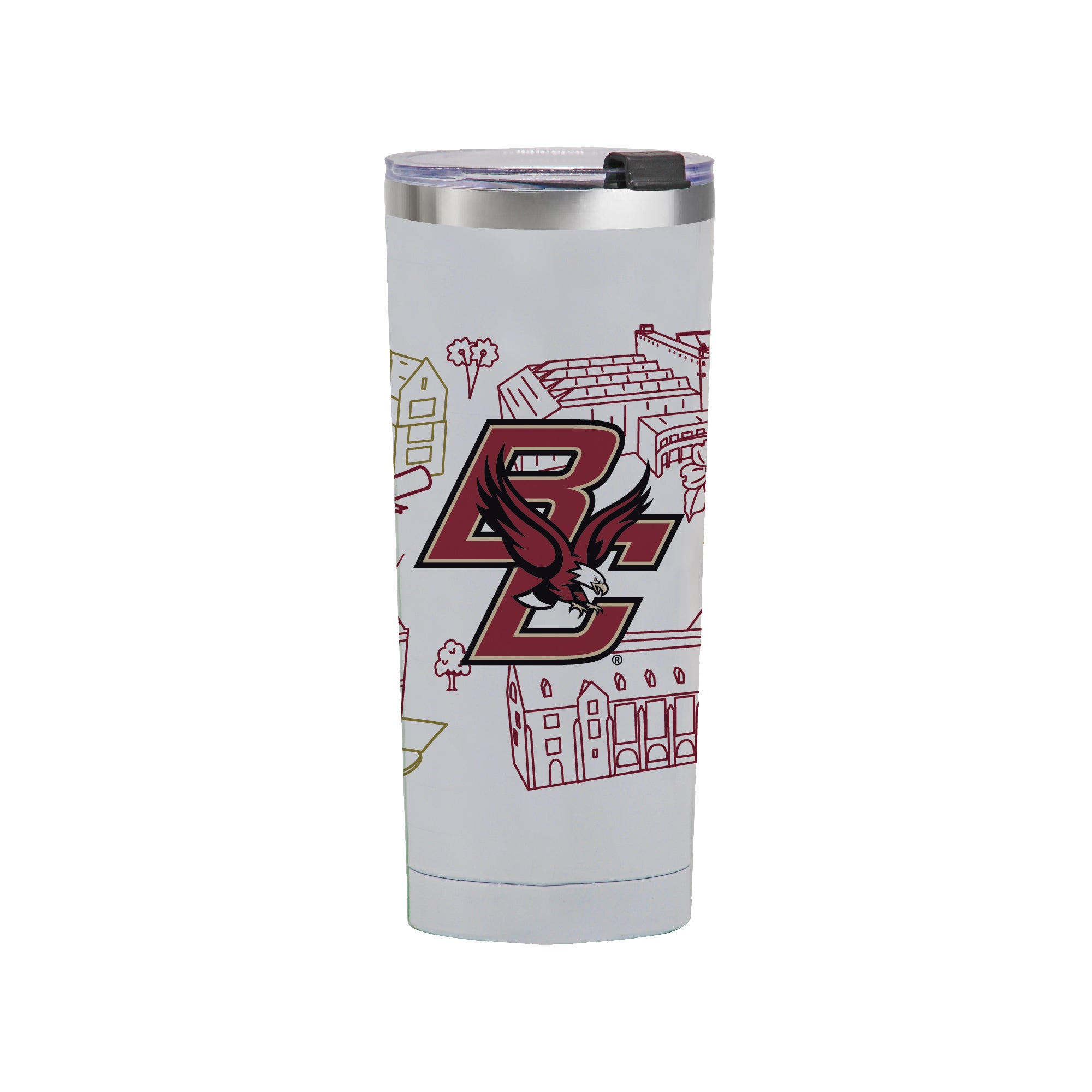 Boston College Eagles 24oz Campus Line Art Tumbler