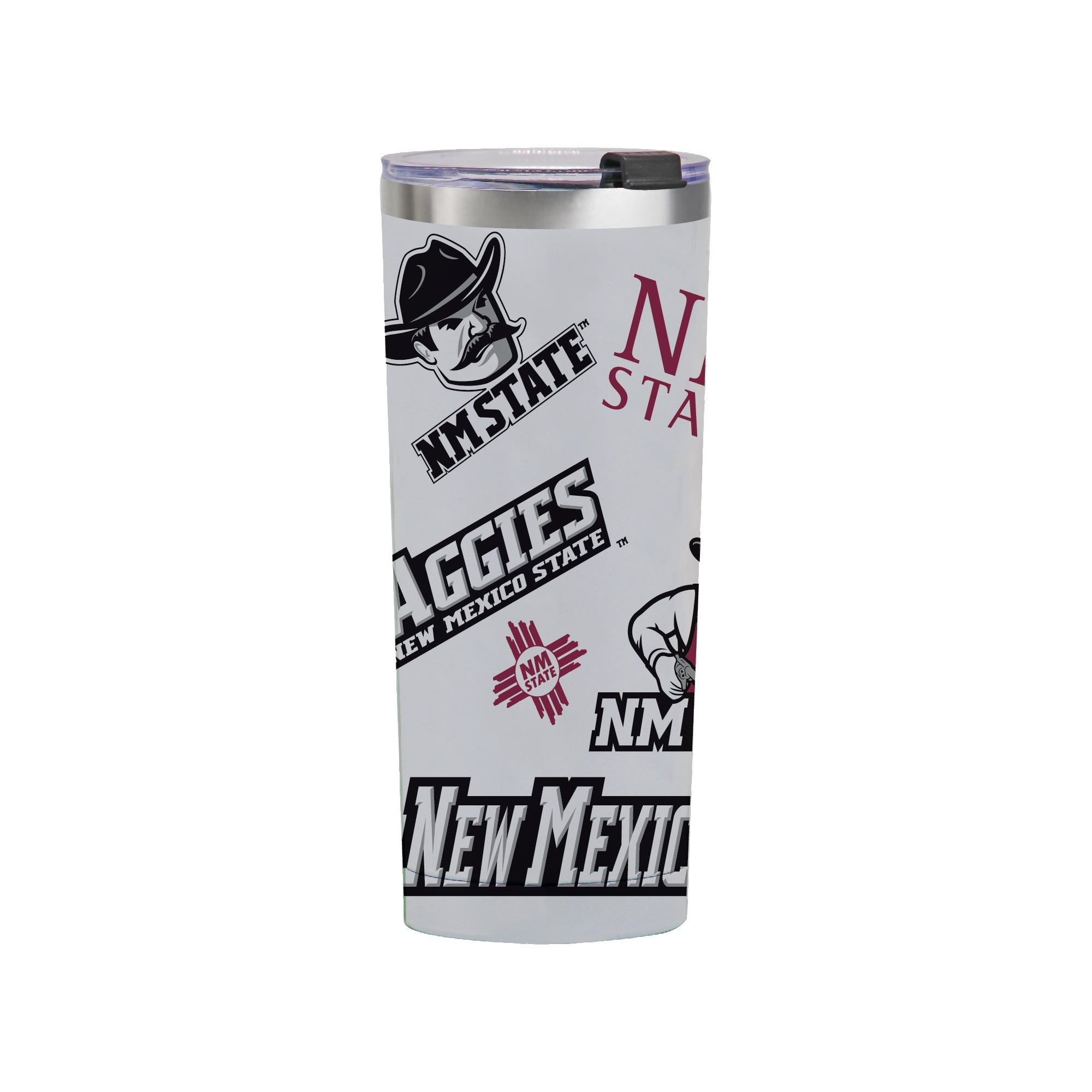 24oz New Mexico State Aggies Medley Stainless Steel Tumbler
