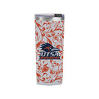 24oz UTSA Roadrunners Floral Tumbler