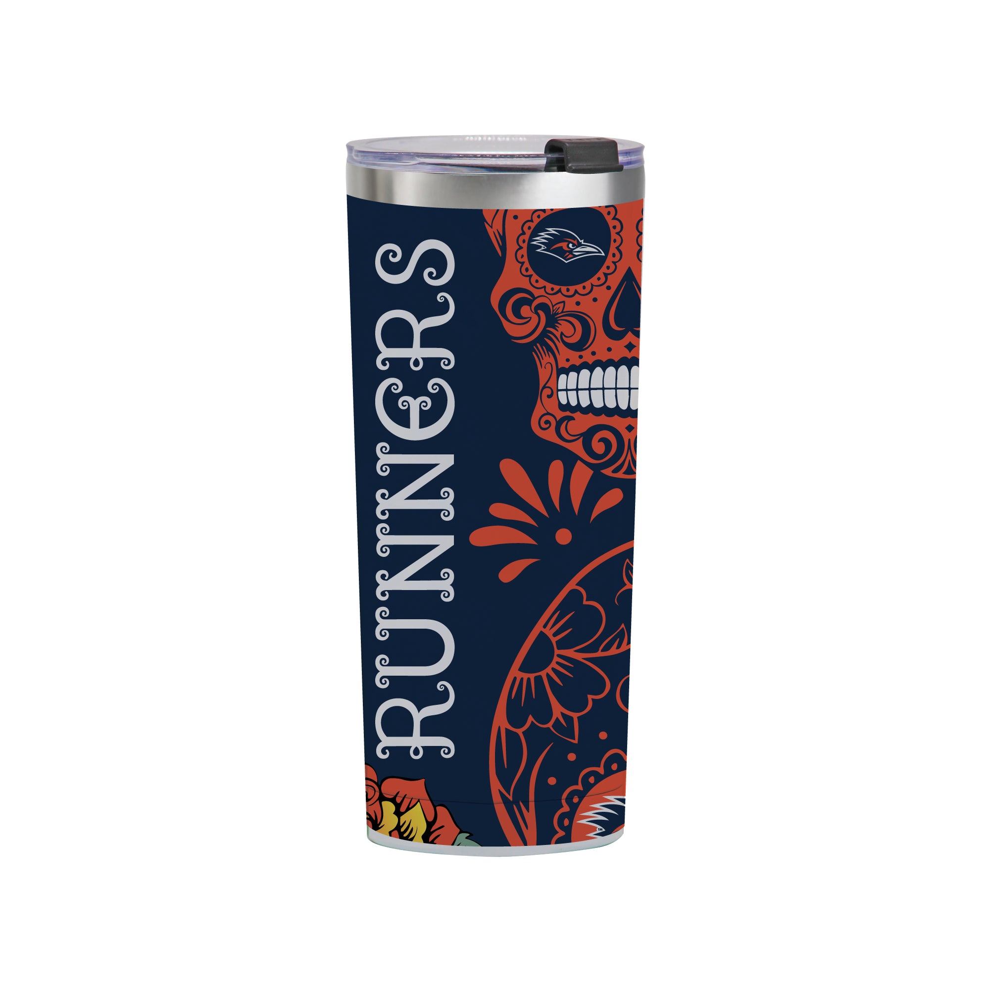 UTSA Roadrunners 24oz Dia de los Muertos Tumbler