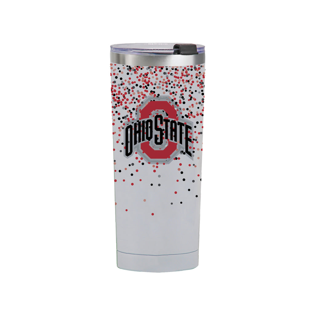 Ohio State Buckeyes 24oz Confetti Tumbler