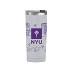 NYU 24oz Campus Line Art Tumbler