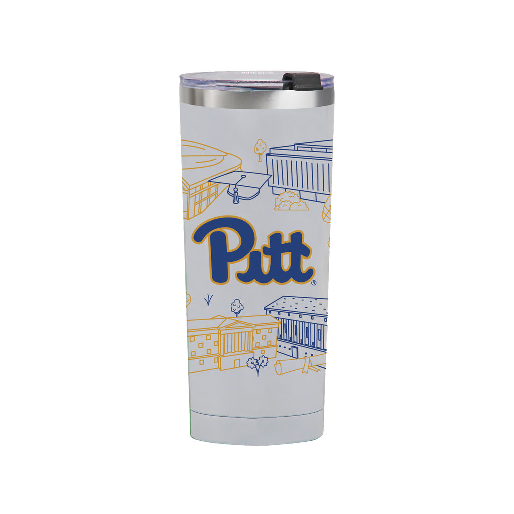 Pittsburgh Panthers 24oz Campus Line Art Tumbler