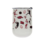 18oz Arkansas Razorbacks Basketball Sketch Stainless Tumbler