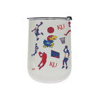 18oz Kansas Jayhawks Basketball Sketch Stainless Tumbler
