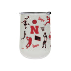 18oz Nebraska Cornhuskers Basketball Sketch Stainless Tumbler