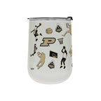18oz Purdue Boilermakers Basketball Sketch Stainless Tumbler
