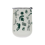 18oz Michigan State Spartans Basketball Sketch Stainless Tumbler