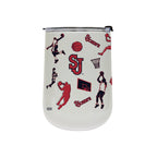 18oz St. Johns Basketball Sketch Stainless Tumbler