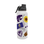 34oz K-State Wildcats Local Aqua Bottle