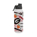 34oz Georgia Bulldogs Local Aqua Bottle