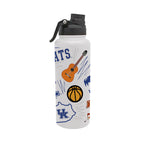 34oz Kentucky Wildcats Local Aqua Bottle