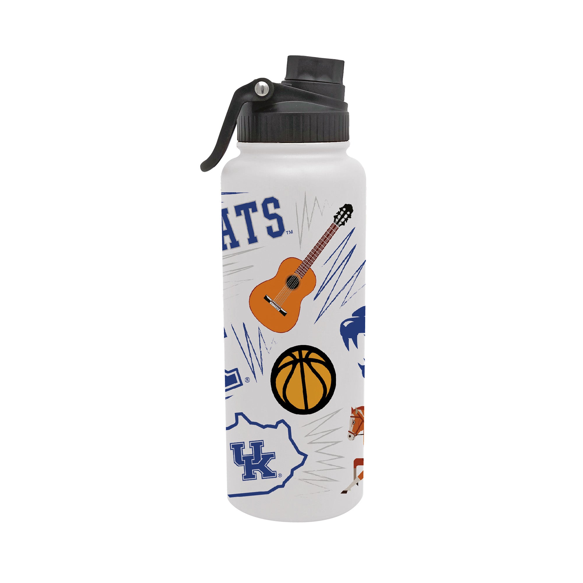 34oz Kentucky Wildcats Local Aqua Bottle