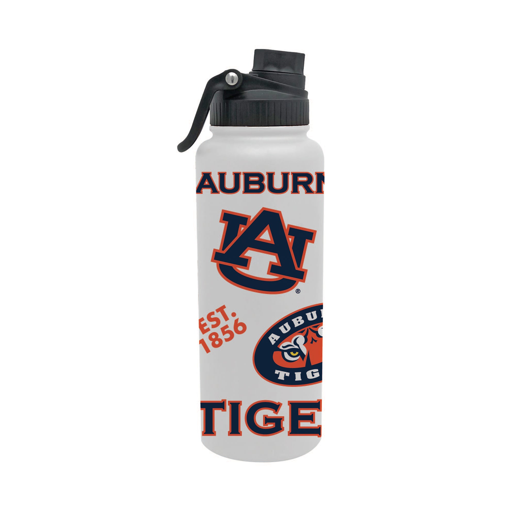 Auburn Tigers 34oz Stainless Steel Medley Aqua Bottle