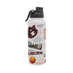 34oz Auburn Tigers Local Aqua Bottle