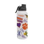 34oz Clemson Tigers Local Aqua Bottle