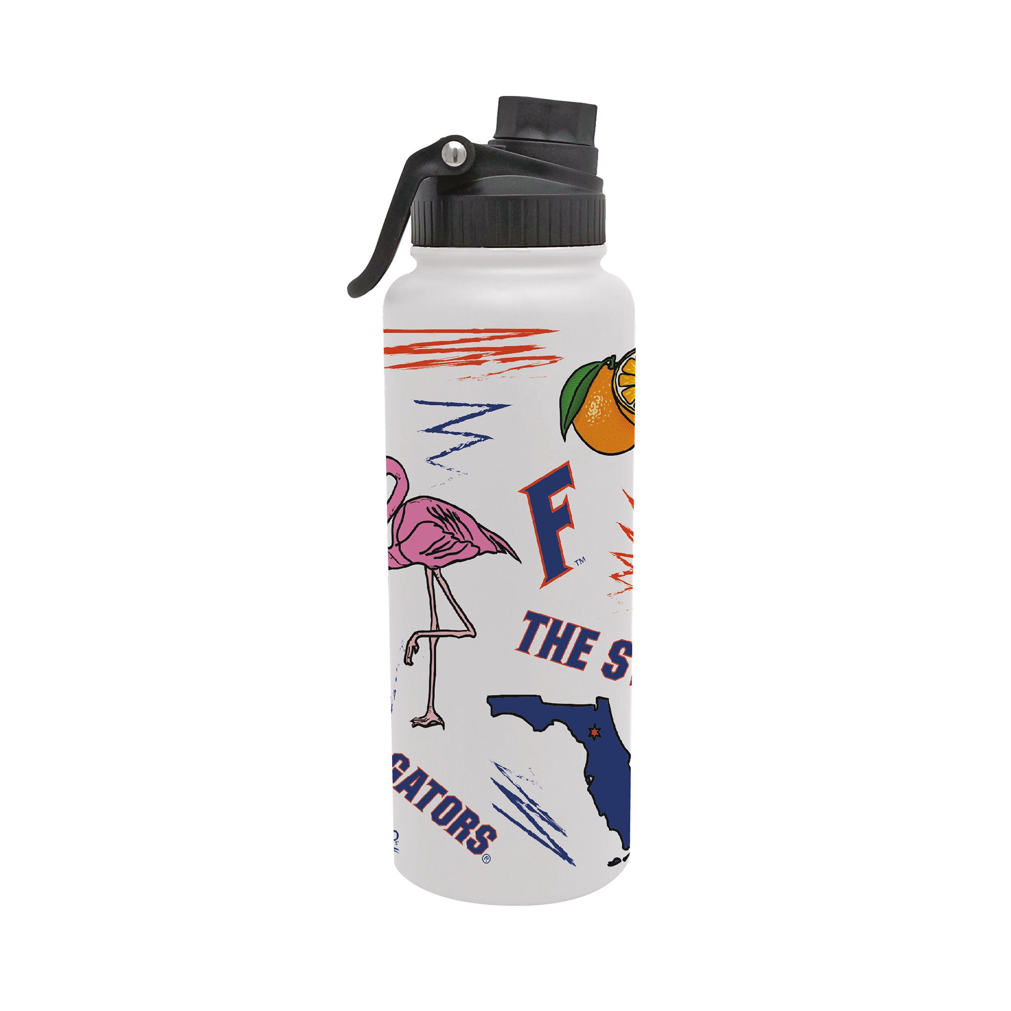 34oz Florida Gators Local Aqua Bottle