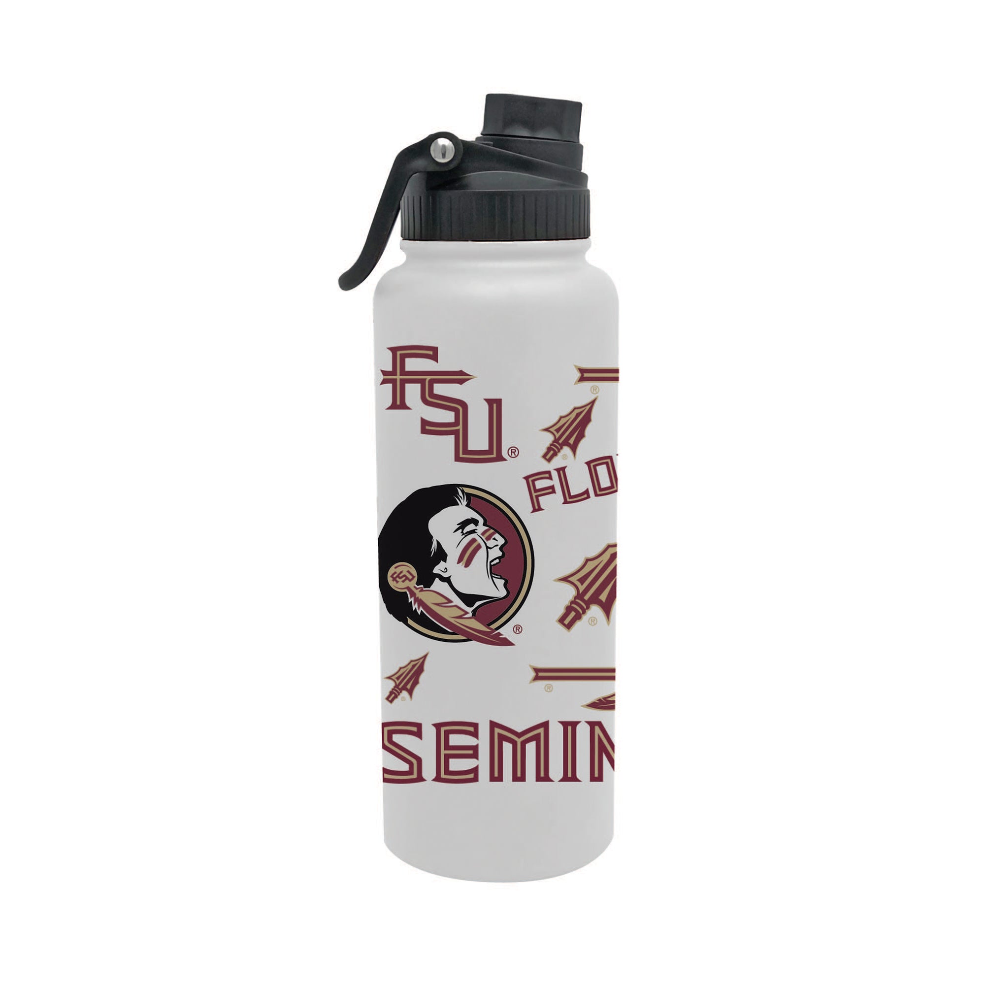 Florida State Seminoles 34oz Stainless Steel Medley Aqua Bottle