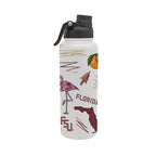 34oz Florida State Seminoles Local Aqua Bottle