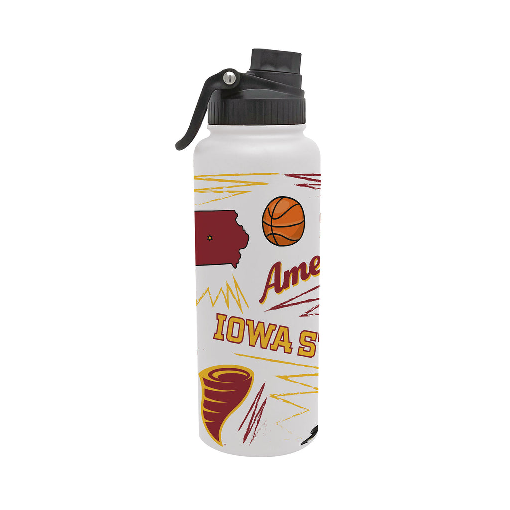 34oz Iowa State Cyclones Local Aqua Bottle