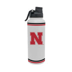 34oz Nebraska Cornhuskers Alumni Aqua Bottle