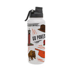 34oz Oklahoma State Cowboys Local Aqua Bottle