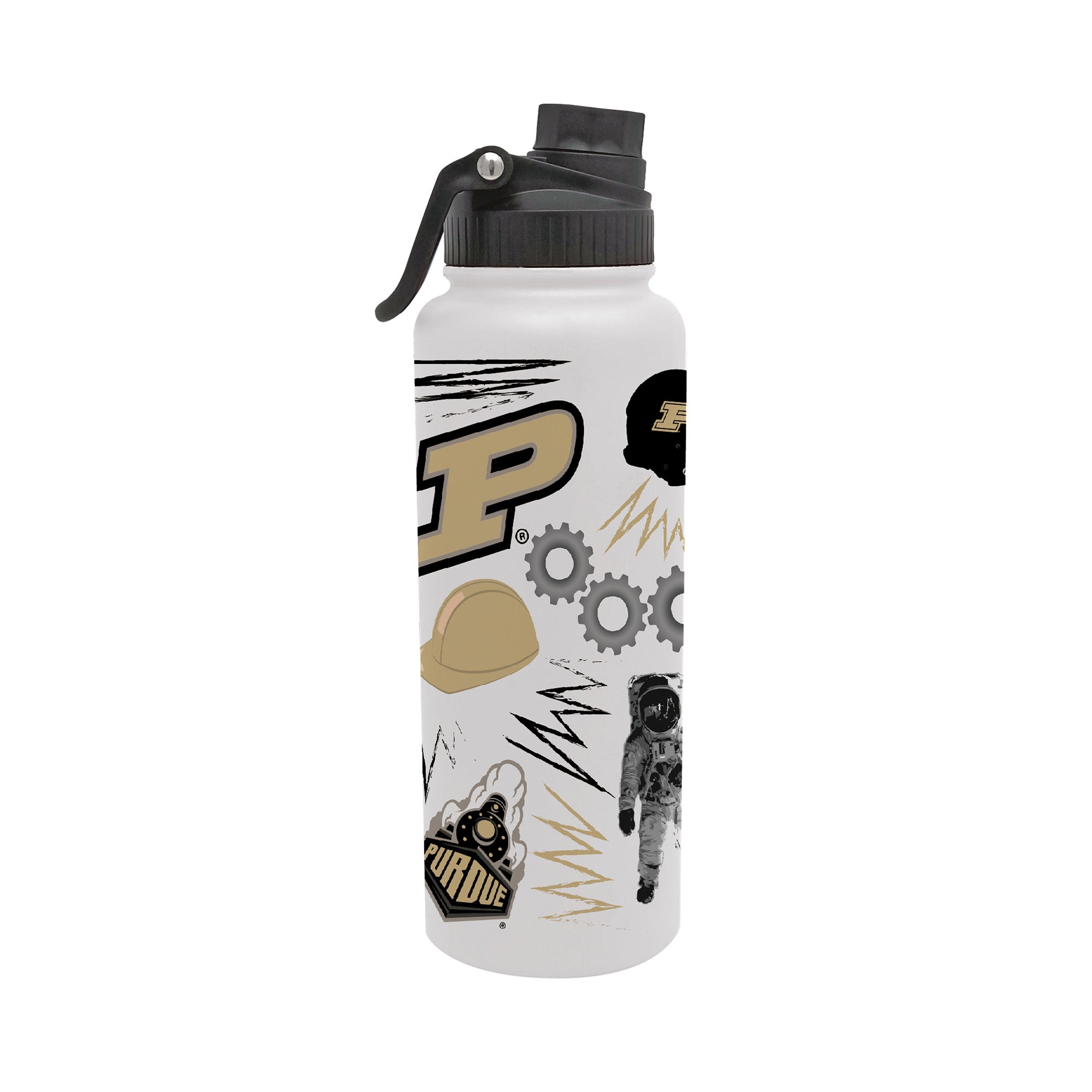 34oz Purdue Boilermakers Local Aqua Bottle