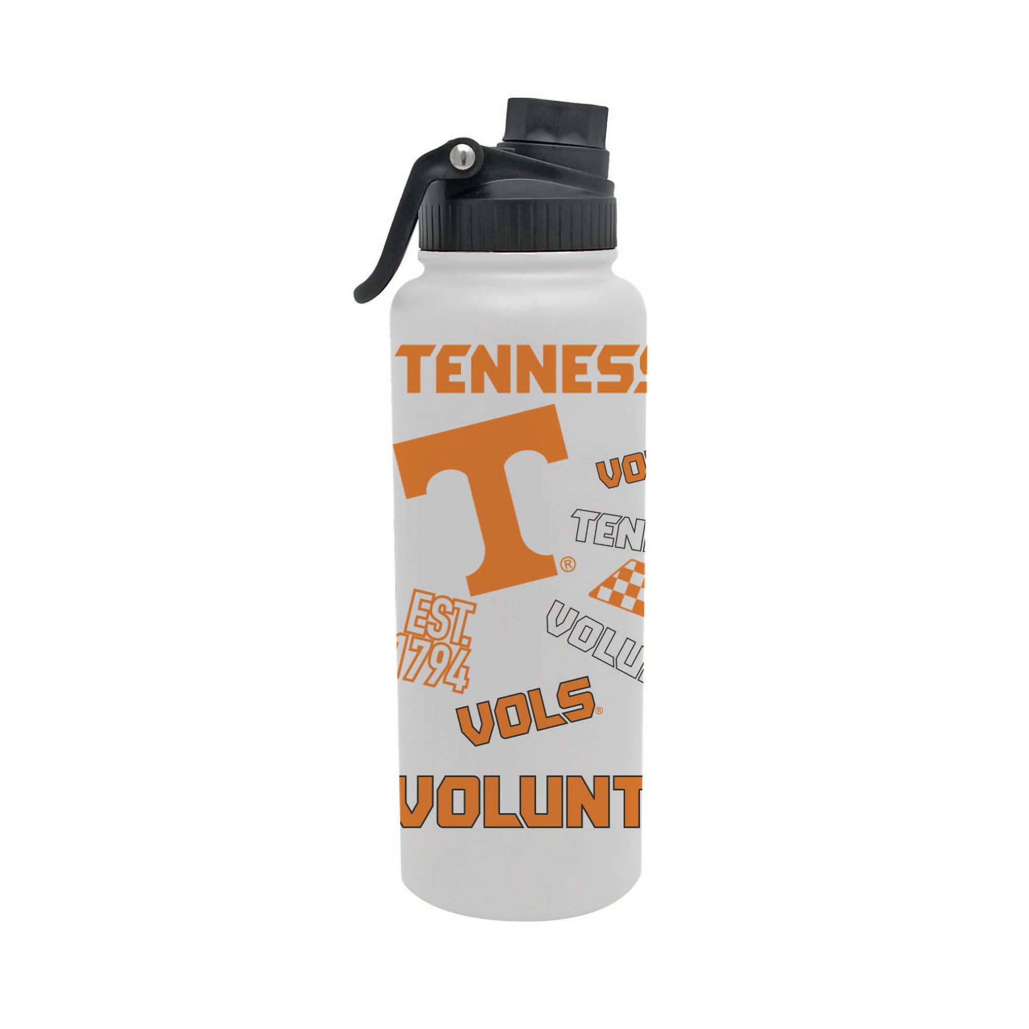 Tennessee Volunteers 34oz Stainless Steel Medley Aqua Bottle
