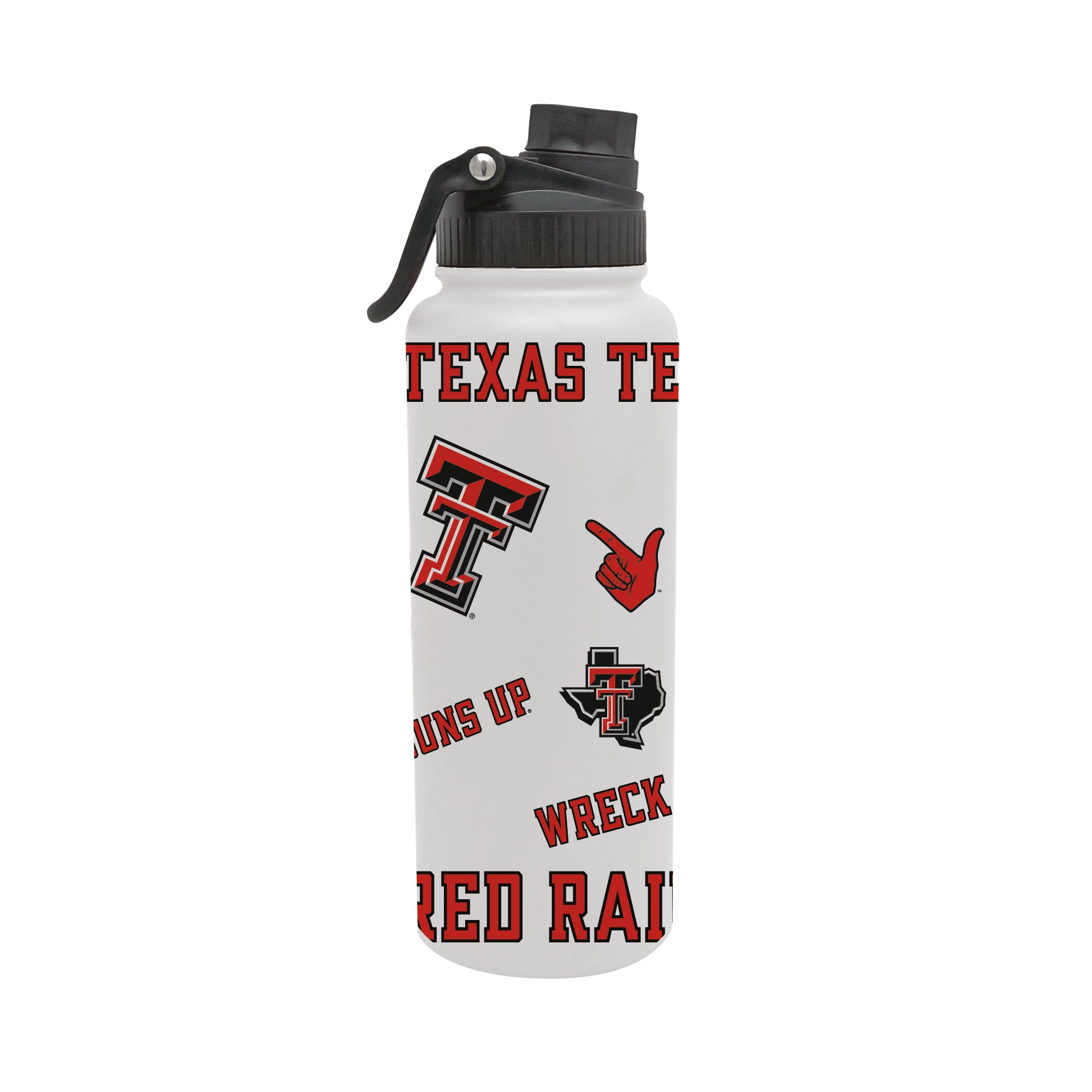 Texas Tech Red Raiders 34oz Stainless Steel Medley Aqua Bottle