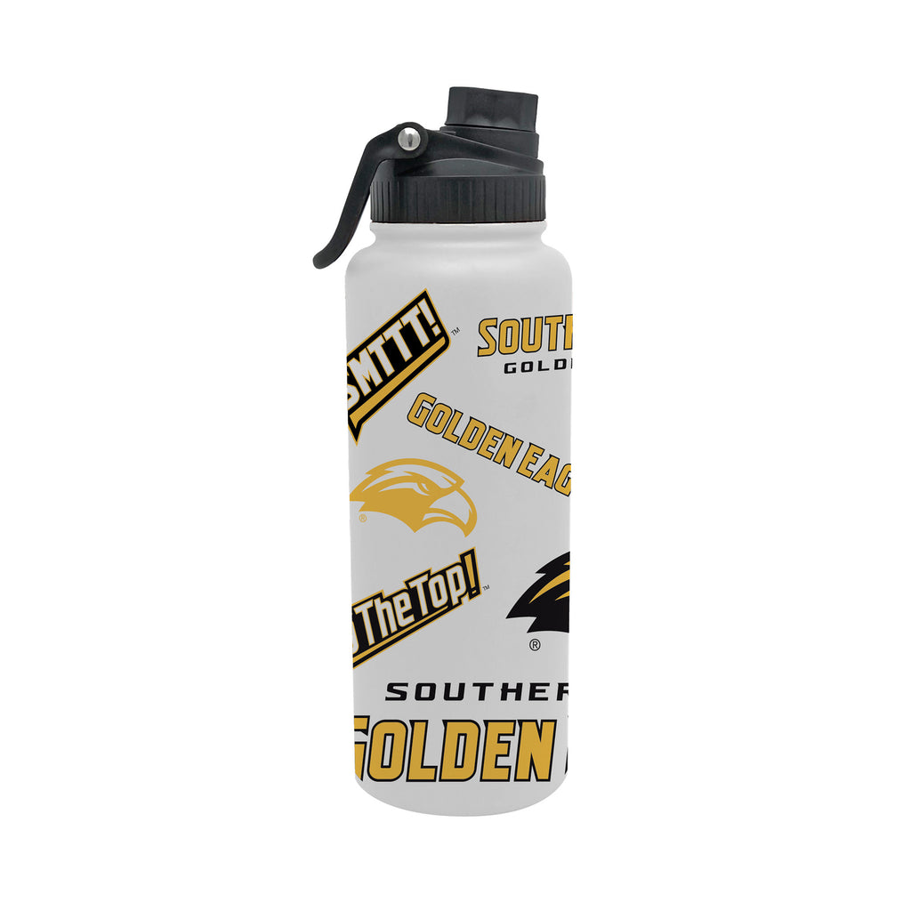 Southern Miss Golden Eagles 34oz Stainless Steel Medley Aqua Bottle