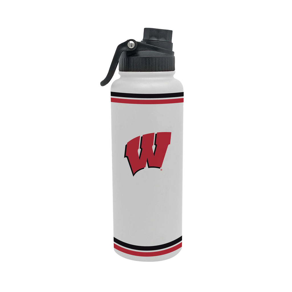 34oz Wisconsin Badgers Alumni Aqua Bottle