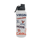 Virginia Cavaliers 34oz Stainless Steel Medley Aqua Bottle