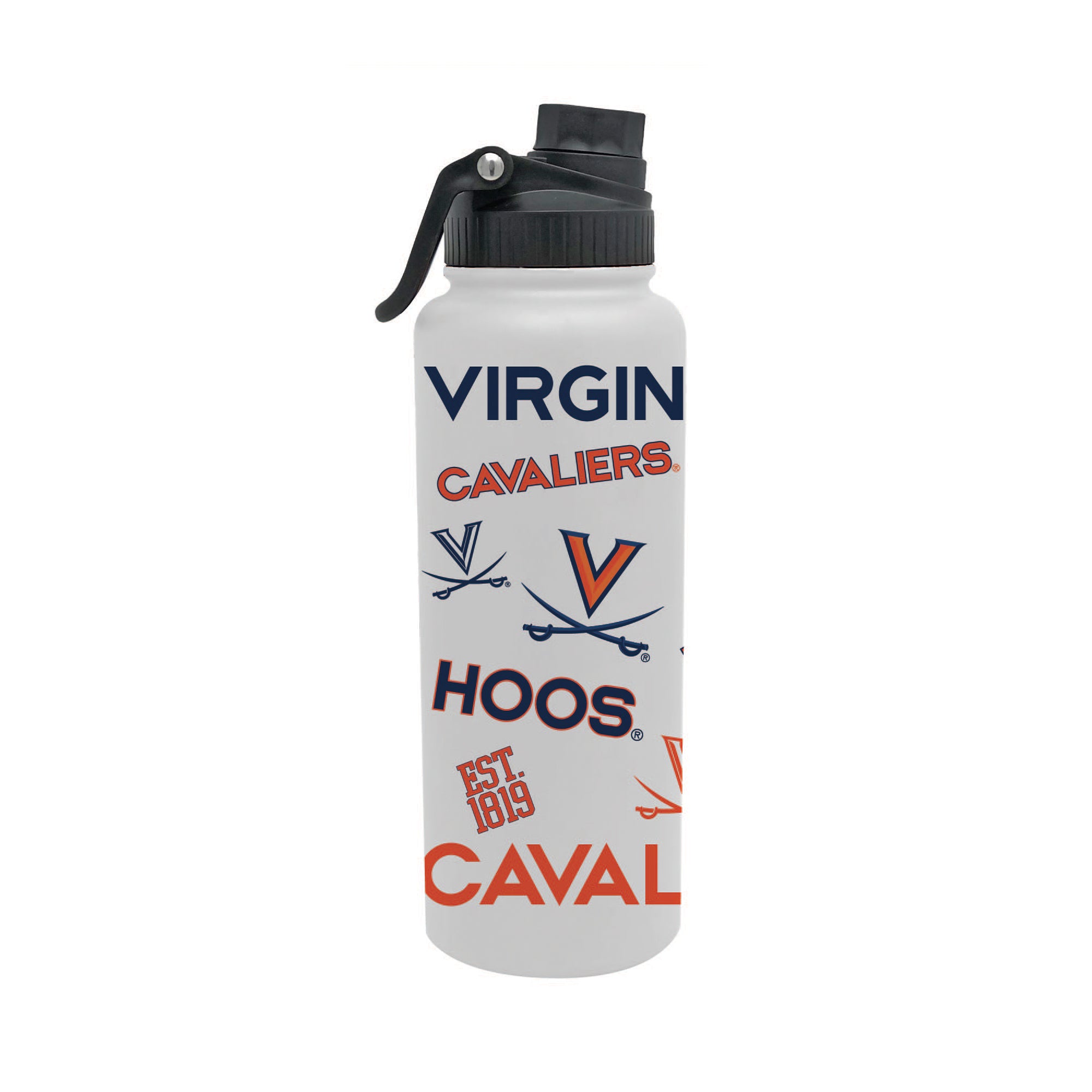 Virginia Cavaliers 34oz Stainless Steel Medley Aqua Bottle