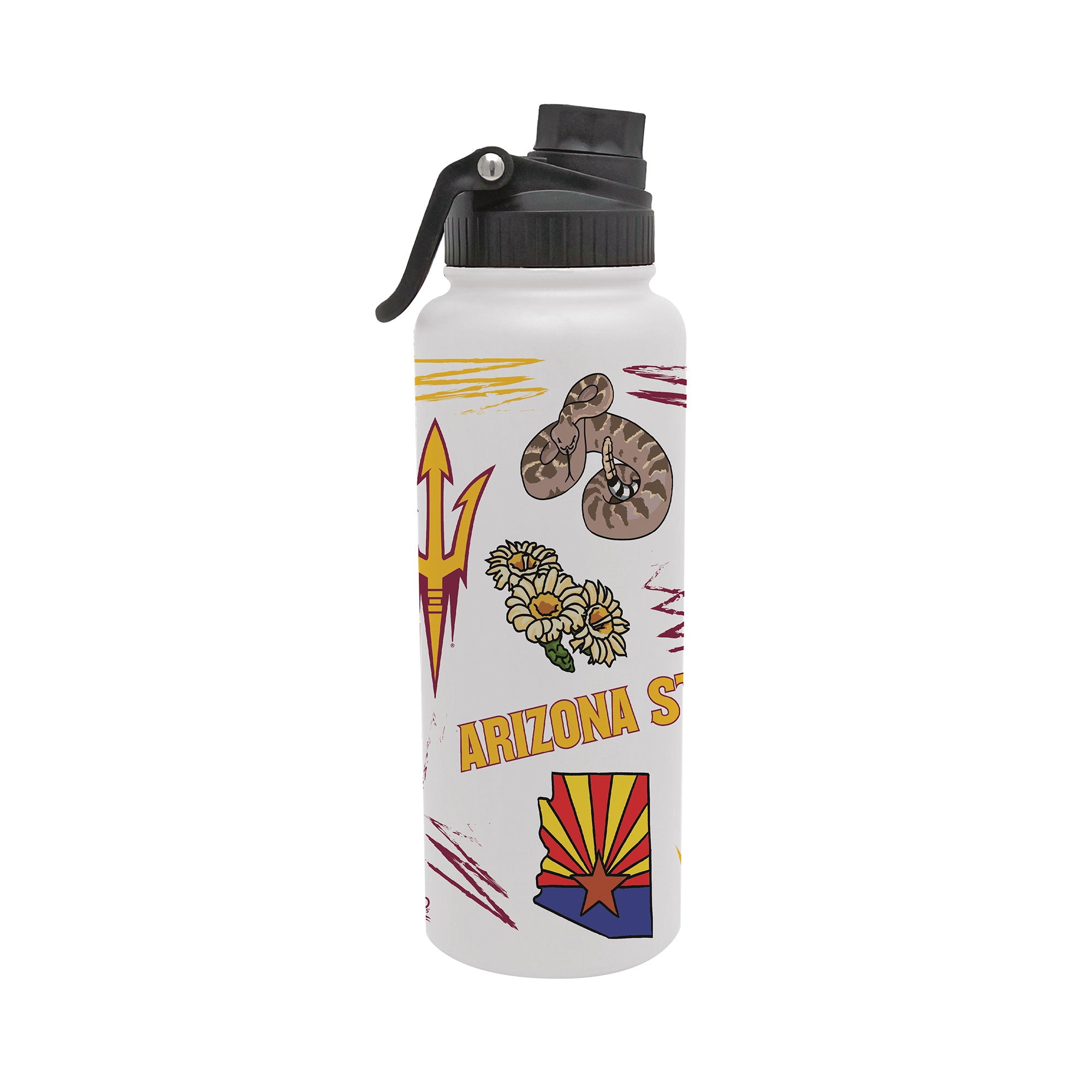 34oz Arizona State Sun Devils Local Aqua Bottle