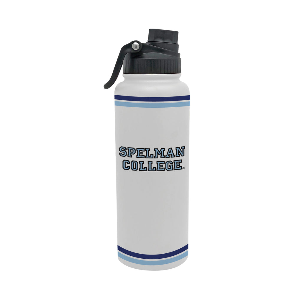 34oz Spelman Jaguars Alumna Aqua Bottle
