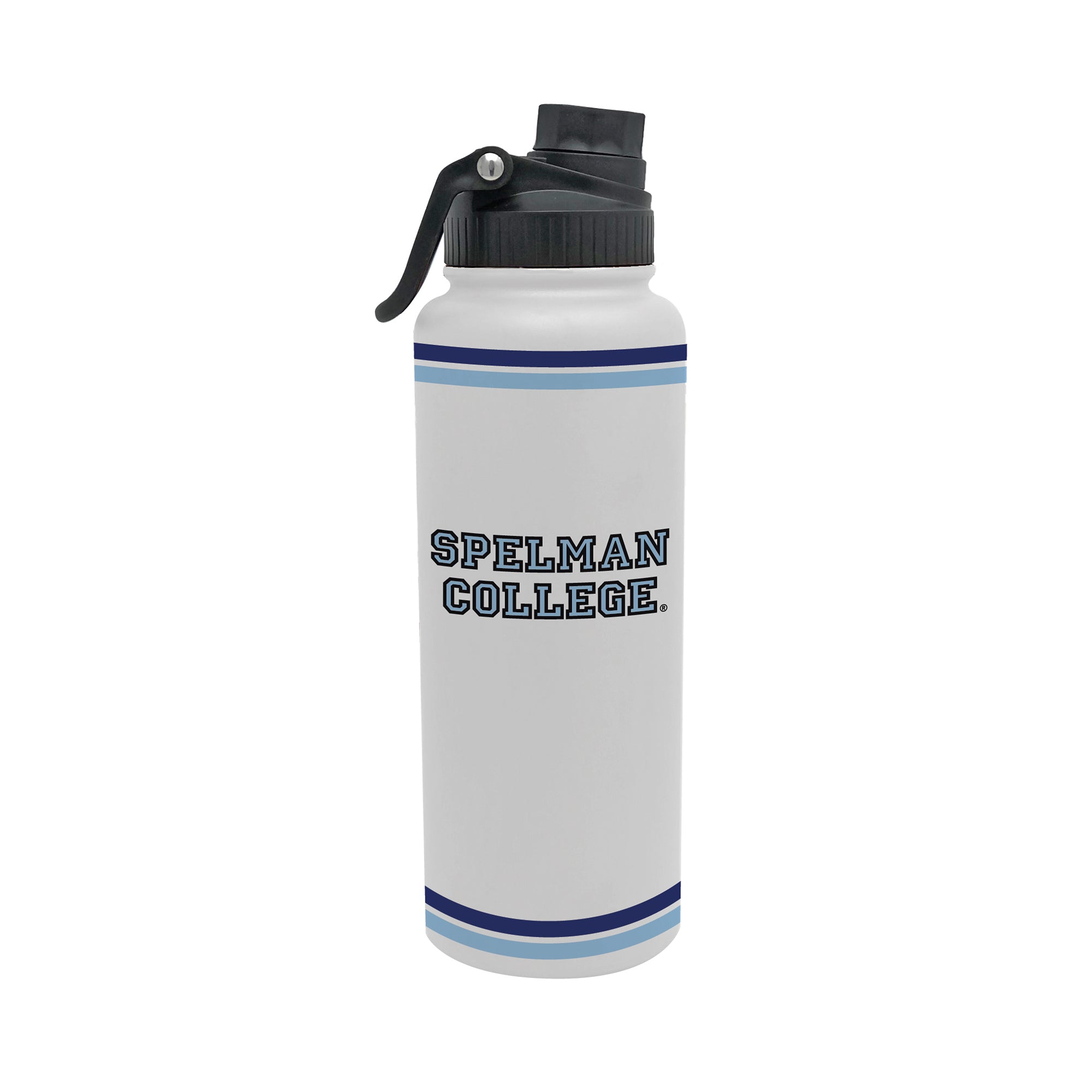 34oz Spelman Jaguars Alumna Aqua Bottle