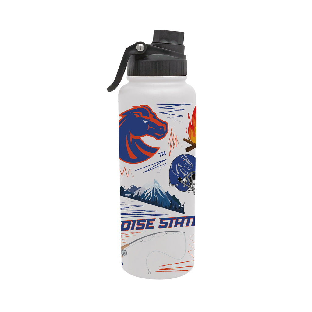 34oz Boise State Broncos Local Aqua Bottle