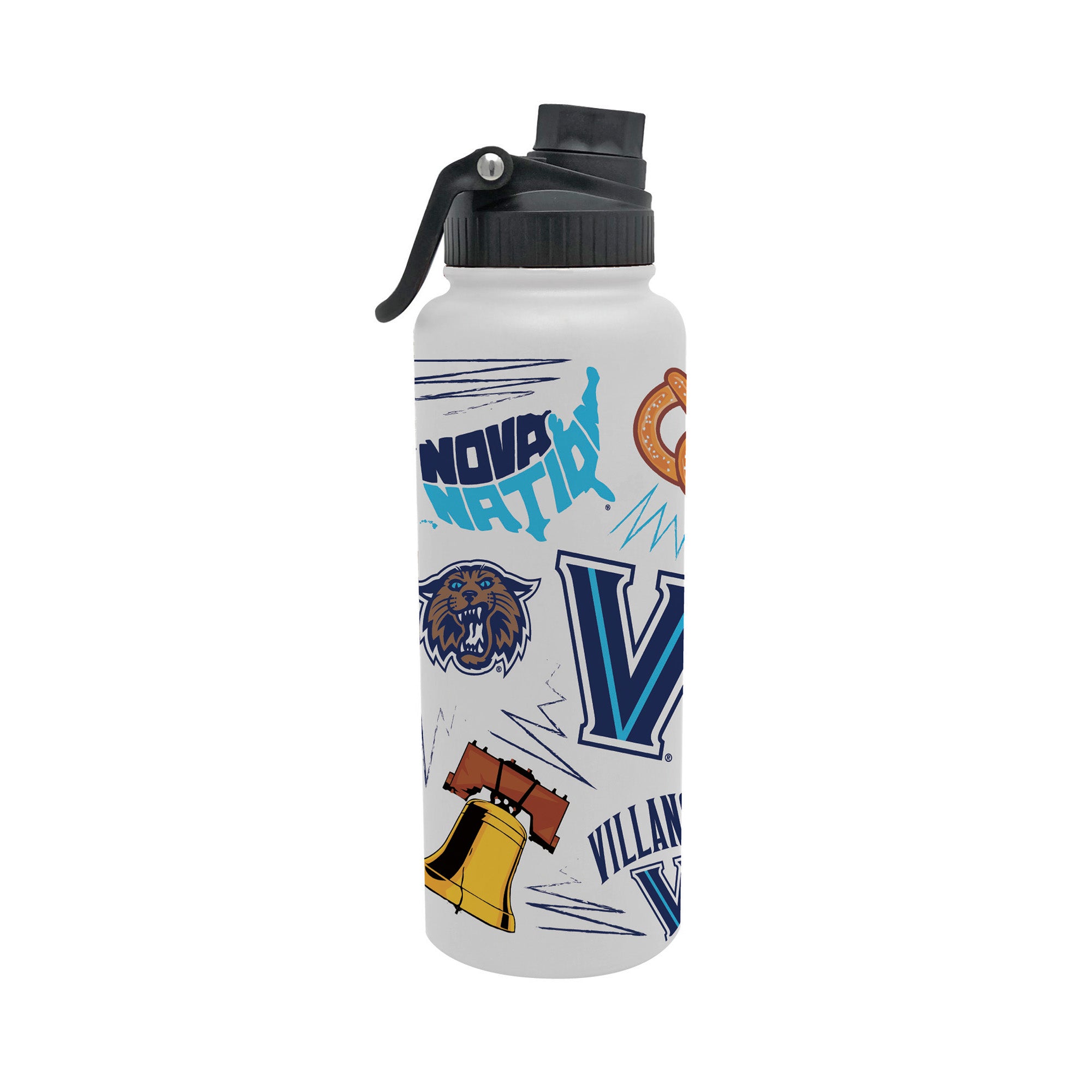 34oz Villanova Wildcats Local Aqua Bottle