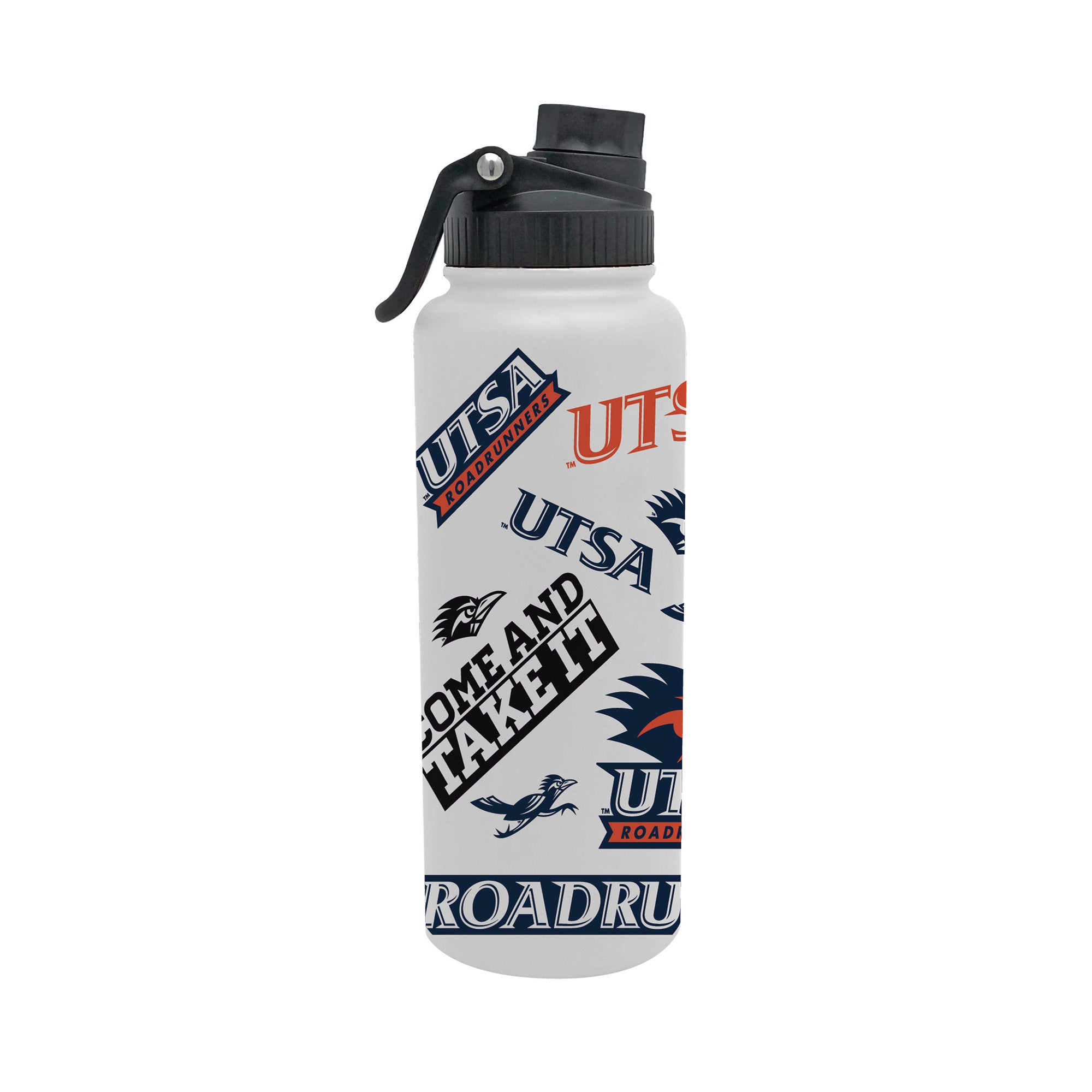 UTSA Roadrunners 34oz Stainless Steel Medley Aqua Bottle