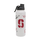 Stanford Cardinal 34oz Campus Line Art Aqua Bottle