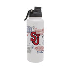 St Johns 34oz Campus Line Art Aqua Bottle