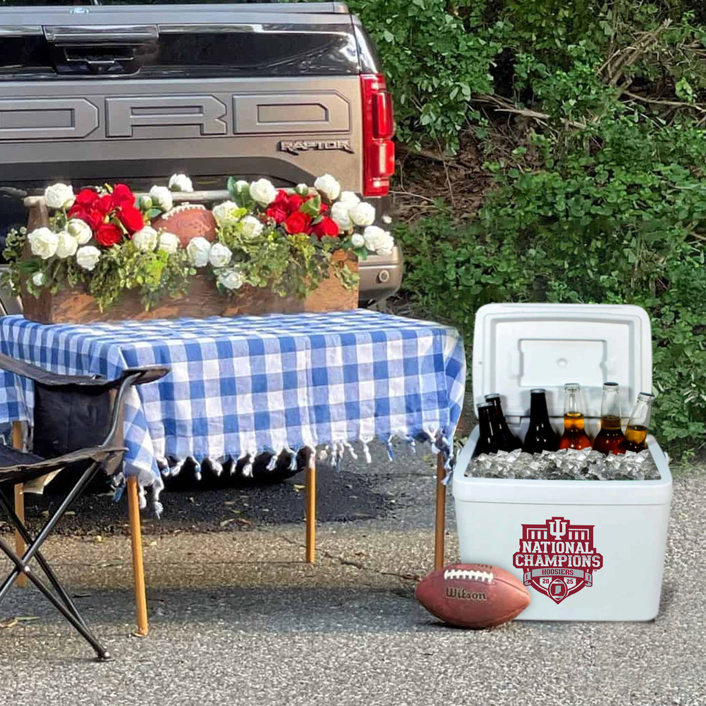 2025 CFP Football National Champions Indiana Hoosiers 16qt Tailgate Cooler