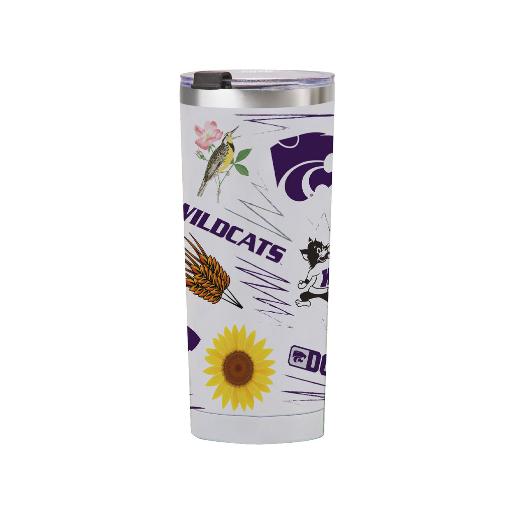 K-State Wildcats 24oz Local Stainless Steel Tumbler
