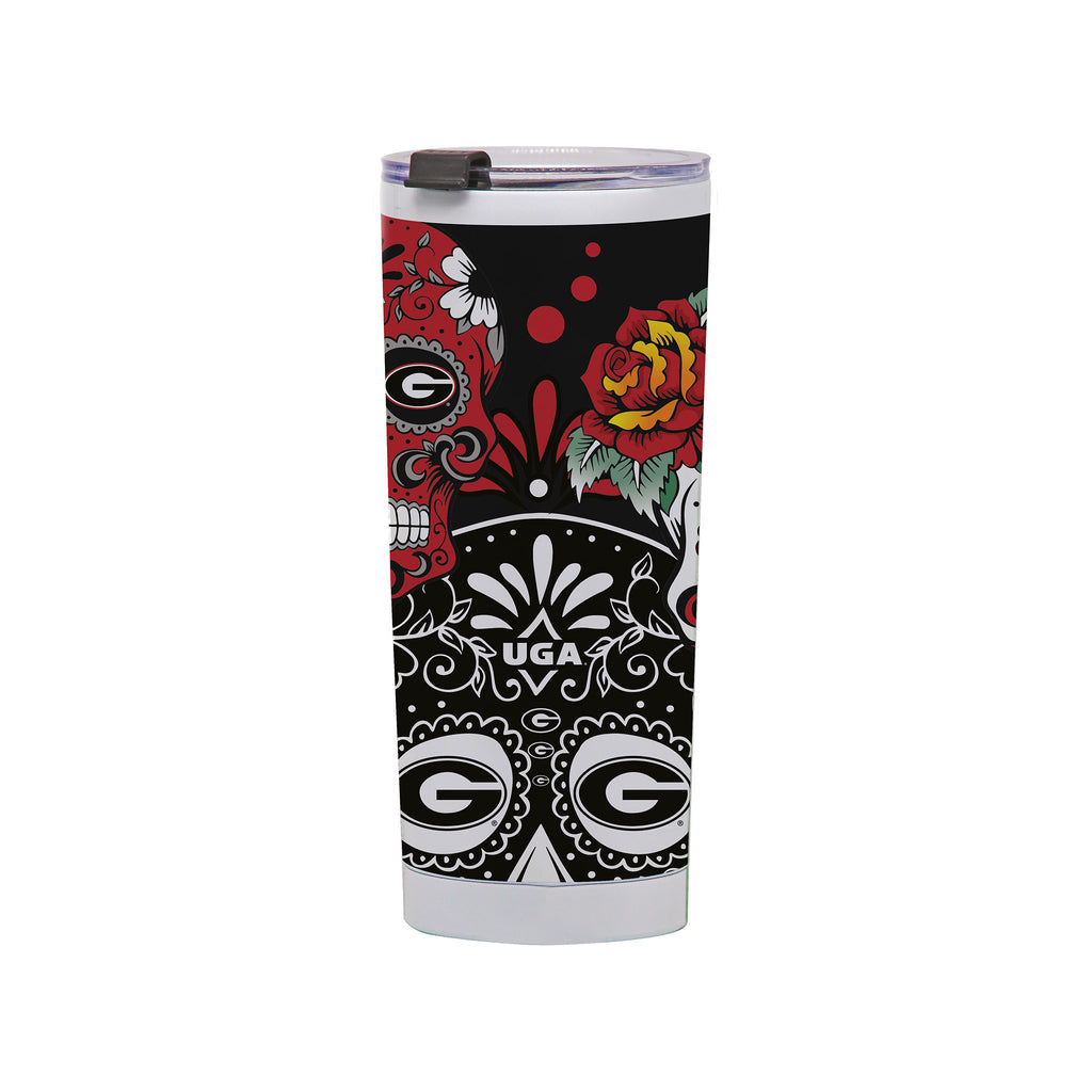 Georgia Bulldogs 24oz Dia de los Muertos Tumbler