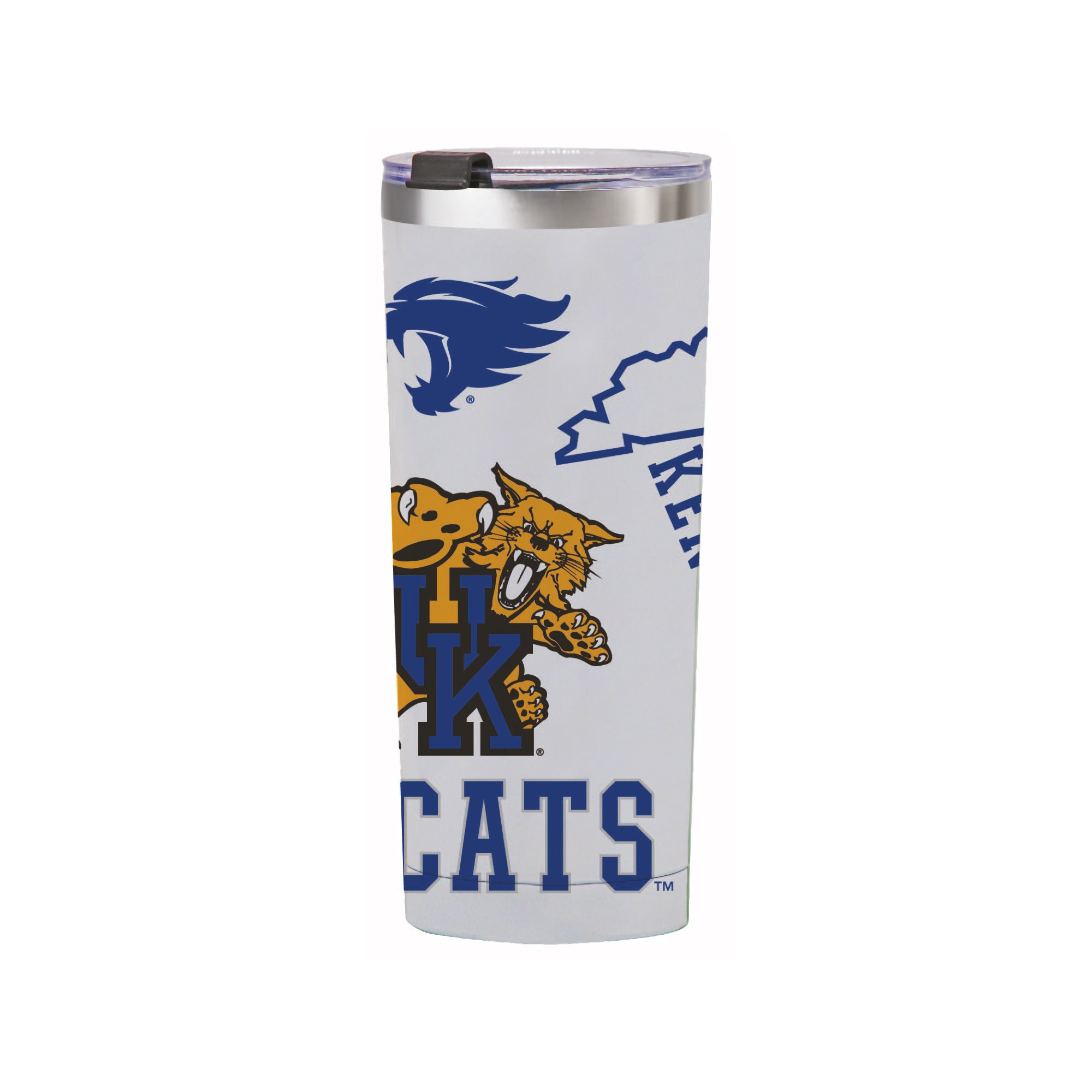 24oz Kentucky Wildcats Medley Stainless Steel Tumbler