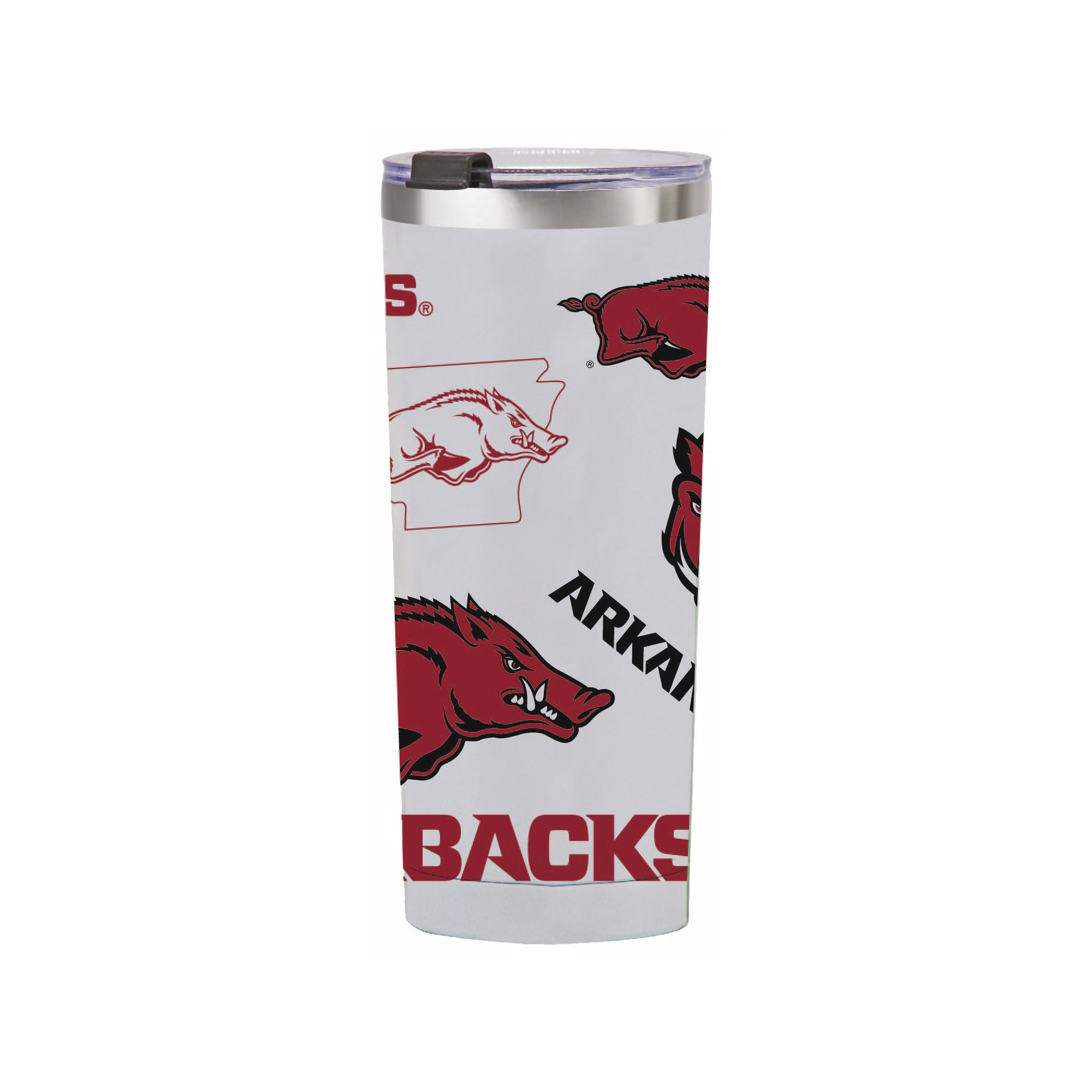 24oz Arkansas Razorbacks Medley Stainless Steel Tumbler