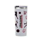 24oz Arkansas Razorbacks Basketball Sketch Tumbler