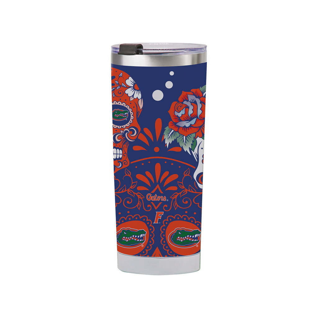Florida Gators 24oz Dia de los Muertos Tumbler
