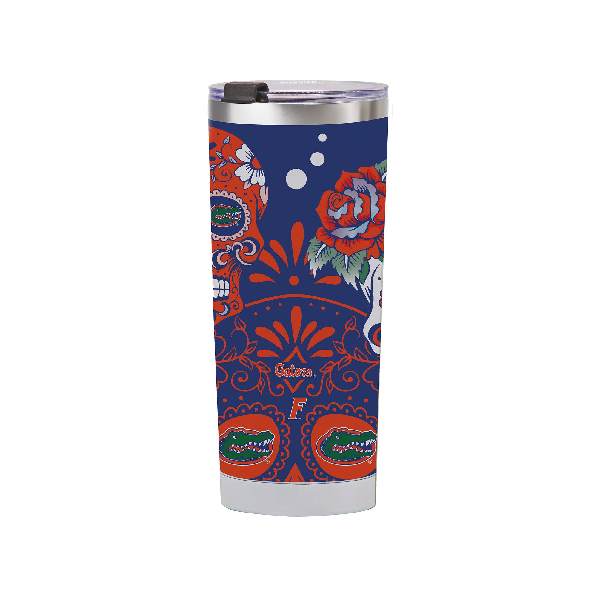 Florida Gators 24oz Dia de los Muertos Tumbler